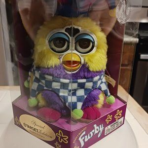 Rare Jester Furby - factory sealed box